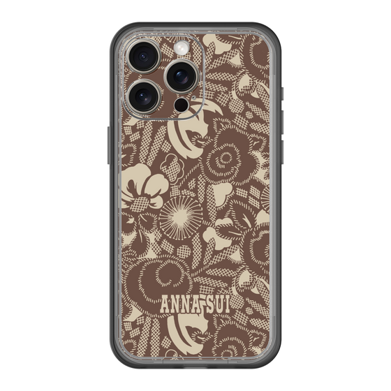 スリムプロテクションプレミアムケース［ ANNA SUI - STITCHED FLORAL ］