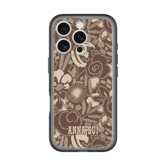 スリムプロテクションプレミアムケース［ ANNA SUI - STITCHED FLORAL ］