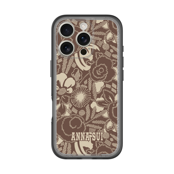 スリムプロテクションプレミアムケース［ ANNA SUI - STITCHED FLORAL ］