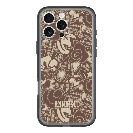 スリムプロテクションプレミアムケース［ ANNA SUI - STITCHED FLORAL ］