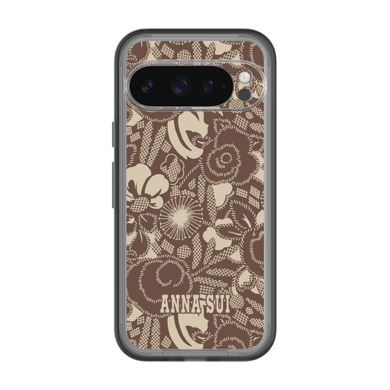 スリムプロテクションプレミアムケース［ ANNA SUI - STITCHED FLORAL ］