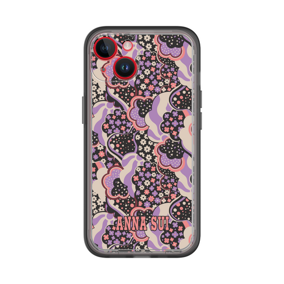 スリムプロテクションプレミアムケース［ ANNA SUI - WAVY CLOUDS ］