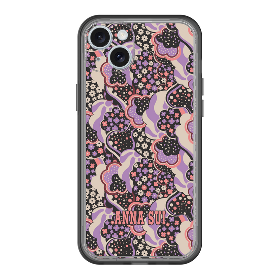 スリムプロテクションプレミアムケース［ ANNA SUI - WAVY CLOUDS ］