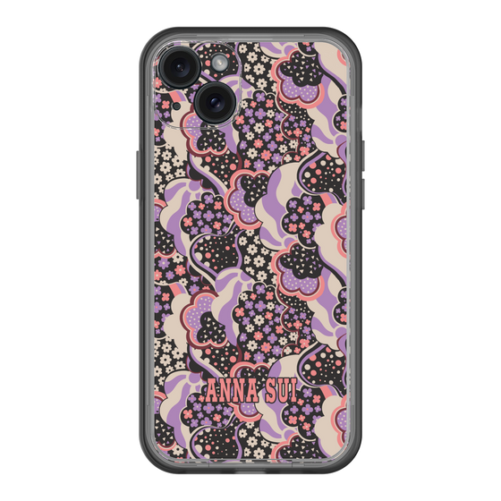 スリムプロテクションプレミアムケース［ ANNA SUI - WAVY CLOUDS ］