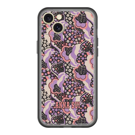 スリムプロテクションプレミアムケース［ ANNA SUI - WAVY CLOUDS ］