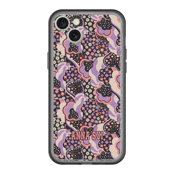 スリムプロテクションプレミアムケース［ ANNA SUI - WAVY CLOUDS ］