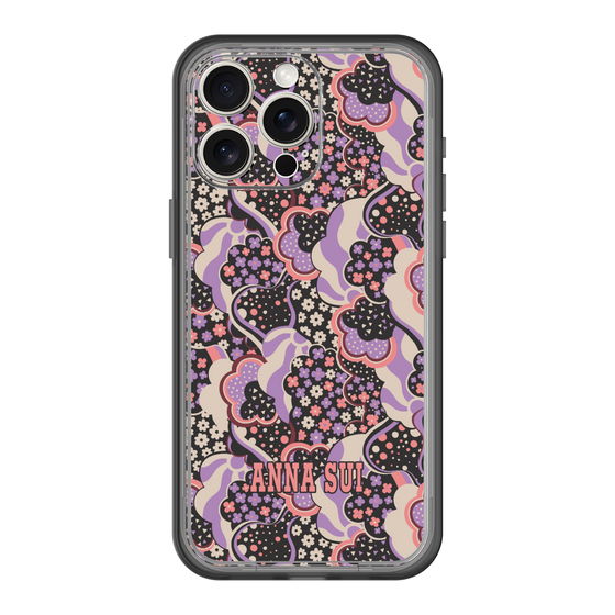 スリムプロテクションプレミアムケース［ ANNA SUI - WAVY CLOUDS ］