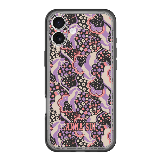 スリムプロテクションプレミアムケース［ ANNA SUI - WAVY CLOUDS ］