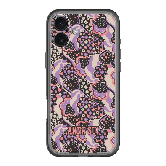 スリムプロテクションプレミアムケース［ ANNA SUI - WAVY CLOUDS ］