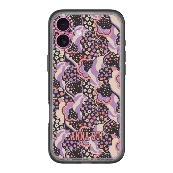 スリムプロテクションプレミアムケース［ ANNA SUI - WAVY CLOUDS ］