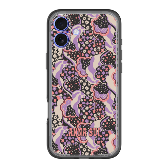 スリムプロテクションプレミアムケース［ ANNA SUI - WAVY CLOUDS ］