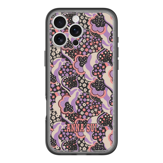 スリムプロテクションプレミアムケース［ ANNA SUI - WAVY CLOUDS ］