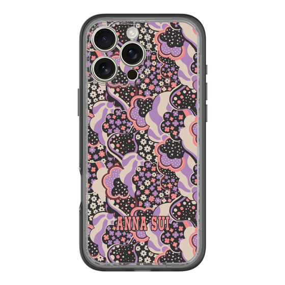 スリムプロテクションプレミアムケース［ ANNA SUI - WAVY CLOUDS ］
