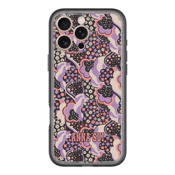 スリムプロテクションプレミアムケース［ ANNA SUI - WAVY CLOUDS ］