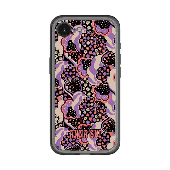 スリムプロテクションプレミアムケース［ ANNA SUI - WAVY CLOUDS ］