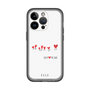 スリムプロテクションプレミアムケース［ ELLE - Let who love me follow me - ホワイト ］