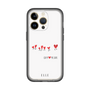 スリムプロテクションプレミアムケース［ ELLE - Let who love me follow me - ホワイト ］