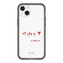 スリムプロテクションプレミアムケース［ ELLE - Let who love me follow me - ホワイト ］