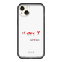 スリムプロテクションプレミアムケース［ ELLE - Let who love me follow me - ホワイト ］