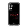 スリムプロテクションプレミアムケース［ ELLE - Let who love me follow me - ブラック ］
