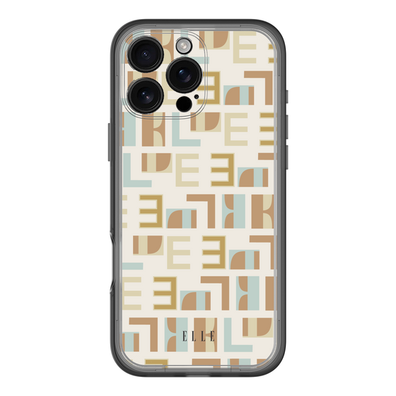 スリムプロテクションプレミアムケース［ ELLE - Iconics Prints1 ］