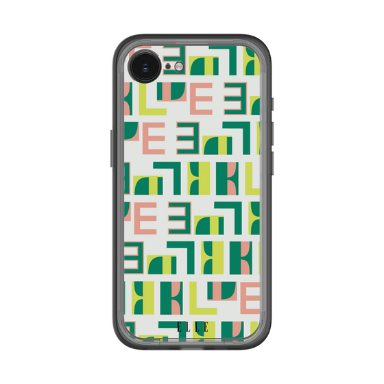 スリムプロテクションプレミアムケース［ ELLE - Iconics Prints2 ］