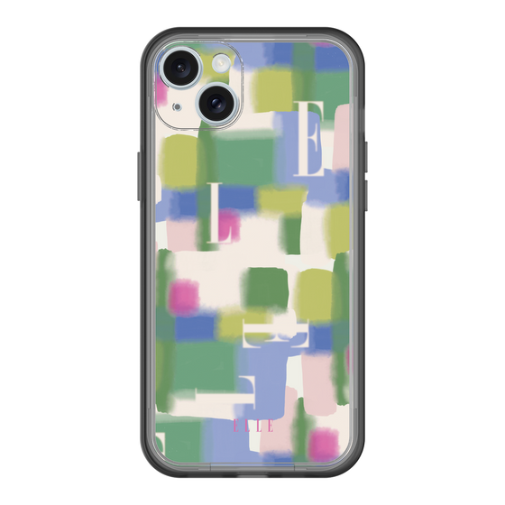 スリムプロテクションプレミアムケース［ ELLE - Iconics Prints3 ］