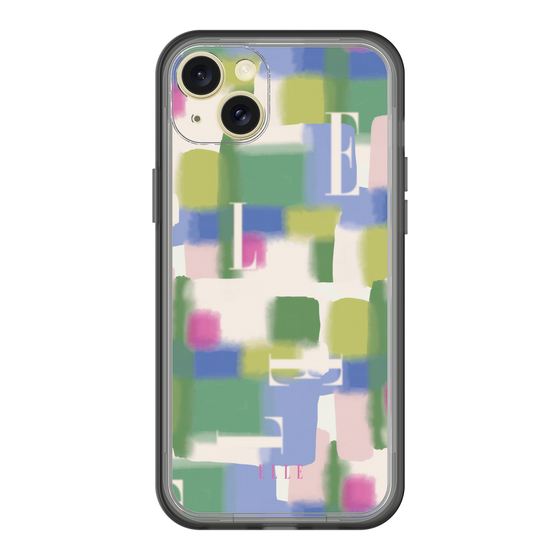 スリムプロテクションプレミアムケース［ ELLE - Iconics Prints3 ］