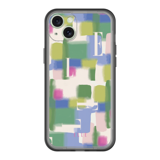 スリムプロテクションプレミアムケース［ ELLE - Iconics Prints3 ］