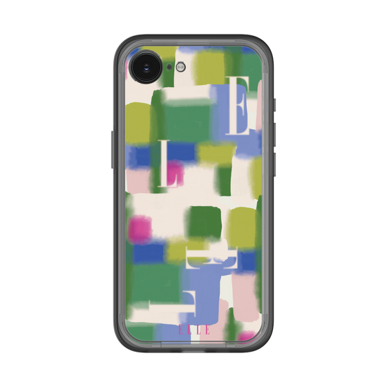 スリムプロテクションプレミアムケース［ ELLE - Iconics Prints3 ］