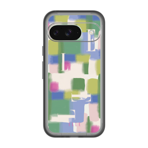 スリムプロテクションプレミアムケース［ ELLE - Iconics Prints3 ］