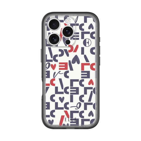 スリムプロテクションプレミアムケース［ ELLE - Simply Graphical ］