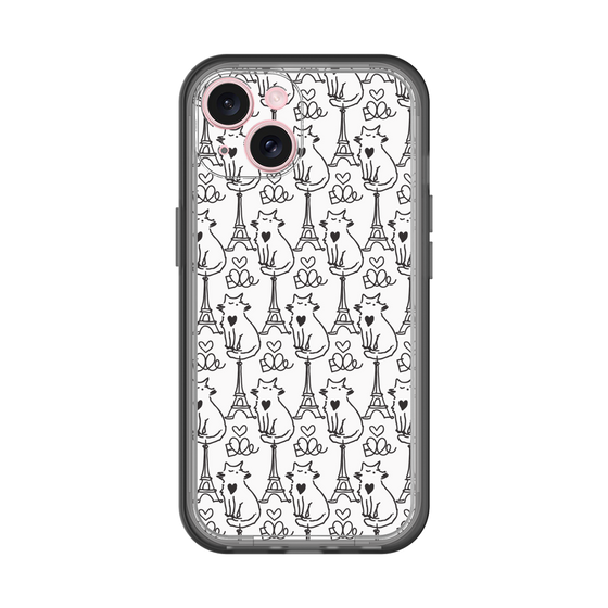 スリムプロテクションプレミアムケース［ ELLE - Cats ］