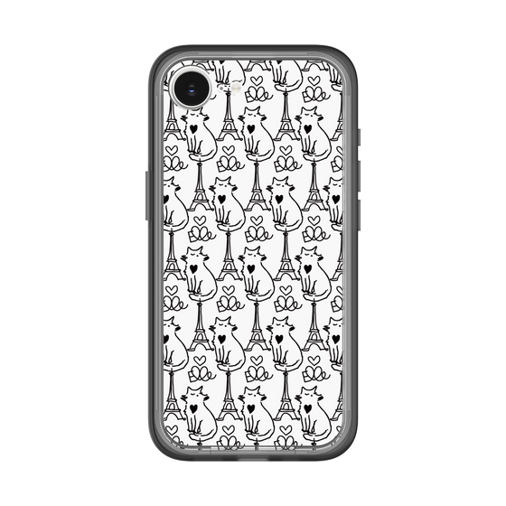 スリムプロテクションプレミアムケース［ ELLE - Cats ］