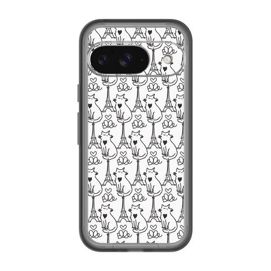 スリムプロテクションプレミアムケース［ ELLE - Cats ］