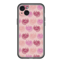 スリムプロテクションプレミアムケース［ ELLE - Cat Pattern - ピンク ］