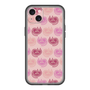 スリムプロテクションプレミアムケース［ ELLE - Cat Pattern - ピンク ］
