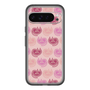 スリムプロテクションプレミアムケース［ ELLE - Cat Pattern - ピンク ］