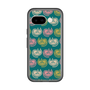 スリムプロテクションプレミアムケース［ ELLE - Cat Pattern - グリーン ］