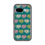 スリムプロテクションプレミアムケース［ ELLE - Cat Pattern - グリーン ］