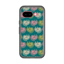 スリムプロテクションプレミアムケース［ ELLE - Cat Pattern - グリーン ］