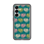 スリムプロテクションプレミアムケース［ ELLE - Cat Pattern - グリーン ］