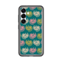 スリムプロテクションプレミアムケース［ ELLE - Cat Pattern - グリーン ］