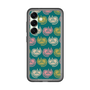 スリムプロテクションプレミアムケース［ ELLE - Cat Pattern - グリーン ］