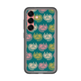 スリムプロテクションプレミアムケース［ ELLE - Cat Pattern - グリーン ］