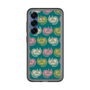 スリムプロテクションプレミアムケース［ ELLE - Cat Pattern - グリーン ］