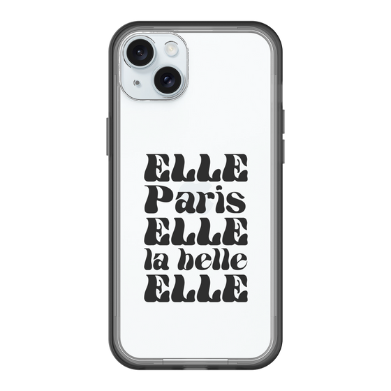 スリムプロテクションプレミアムケース［ ELLE - ELLE Paris ］