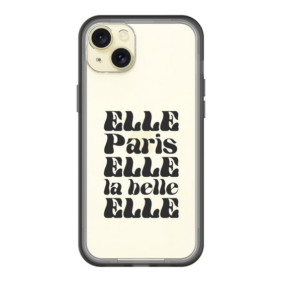 スリムプロテクションプレミアムケース［ ELLE - ELLE Paris ］