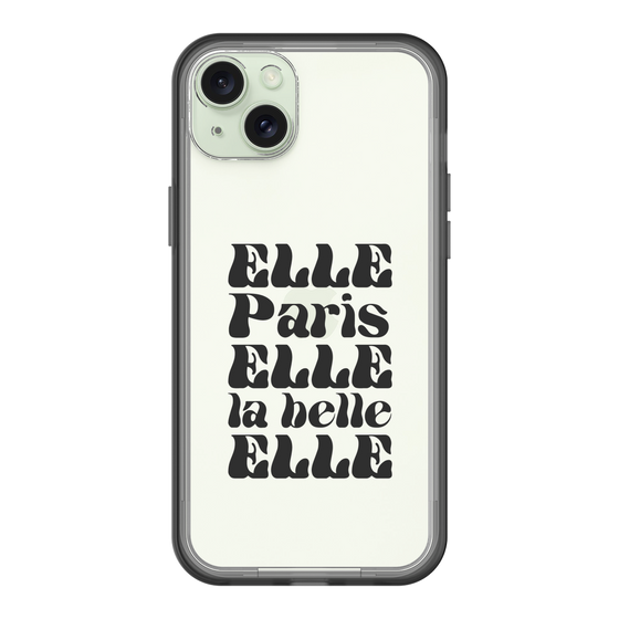 スリムプロテクションプレミアムケース［ ELLE - ELLE Paris ］