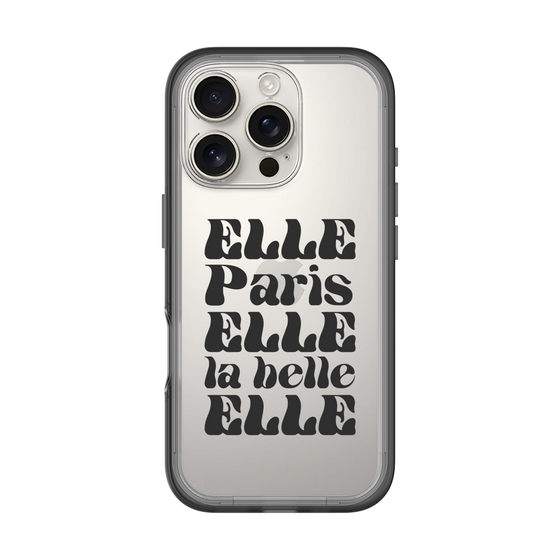 スリムプロテクションプレミアムケース［ ELLE - ELLE Paris ］